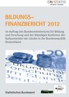 Buchcover Bildungsfinanzbericht 2012