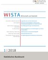 Buchcover WISTA 1/2018