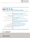 Buchcover WISTA 5/2019 - Bezug endet zum 24.02.2020