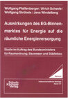 Buchcover Auswirkungen des EG-Binnenmarktes für Energie auf die räumliche Energieversorgung