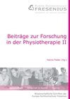 Buchcover Beiträge zur Forschung in der Physiotherapie II