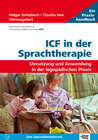 Buchcover ICF in der Sprachtherapie