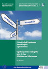 Buchcover Fachwörterbuch Ergotherapie Deutsch-Englisch, Englisch-Deutsch