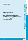 Buchcover Therapiearbeit