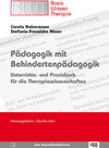 Buchcover Pädagogik mit Behindertenpädagogik