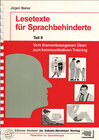 Buchcover Lesetexte für Sprachbehinderte