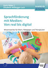 Buchcover Sprachförderung mit Medien: Von real bis digital