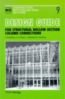 Buchcover Design guide for structural hollow section column connections