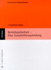 Buchcover Betriebssicherheit - Eine Vorschriftensammlung