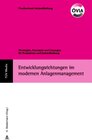 Buchcover Entwicklungen im modernen Anlagenmanagement