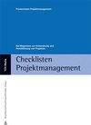 Buchcover Checklisten Projektmanagement (E-Book, PDF)