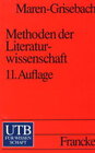 Buchcover Methoden der Literaturwissenschaft