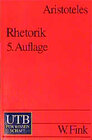 Buchcover Rhetorik