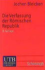 Buchcover Die Verfassung der Römischen Republik