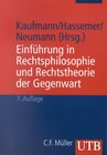 Buchcover Einführung in Rechtsphilosophie und Rechtstheorie der Gegenwart