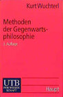 Buchcover Methoden der Gegenwartsphilosophie