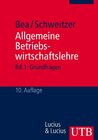 Buchcover Allgemeine Betriebswirtschaftslehre 1