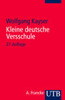 Buchcover Kleine deutsche Versschule