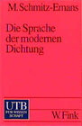 Buchcover Die Sprache der modernen Dichtung