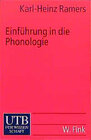 Buchcover Einführung in die Phonologie