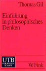 Buchcover Einführung in philosophisches Denken