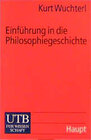 Buchcover Einführung in die Philosophiegeschichte