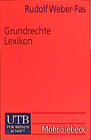 Buchcover Grundrechte Lexikon
