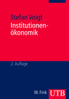 Buchcover Institutionenökonomik