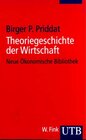 Buchcover Theoriegeschichte der Wirtschaft