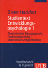 Buchcover Studientext Entwicklungspsychologie