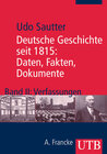 Buchcover Deutsche Geschichte seit 1815: Daten, Fakten, Dokumente