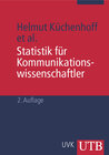 Buchcover Statistik für Kommunikationswissenschaftler