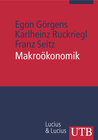 Buchcover Makroökonomik