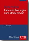 Buchcover Fälle und Lösungen zum Medienrecht