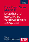 Buchcover Deutsches und europäisches Wettbewerbsrecht