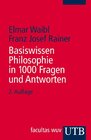 Buchcover Basiswissen Philosophie in 1000 Fragen und Antworten