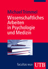 Buchcover Wissenschaftliches Arbeiten in Psychologie und Medizin