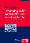 Buchcover Einführung in die Wirtschafts- und Sozialgeschichte
