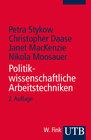 Buchcover Politikwissenschaftliche Arbeitstechniken