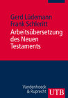 Buchcover Arbeitsübersetzung des Neuen Testaments
