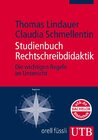 Buchcover Studienbuch Rechtschreibdidaktik