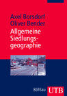 Buchcover Allgemeine Siedlungsgeographie