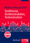 Buchcover Testtheorie, Testkonstruktion, Testevaluation