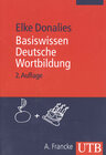 Buchcover Basiswissen Deutsche Wortbildung