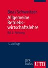Buchcover Allgemeine Betriebswirtschaftslehre 2