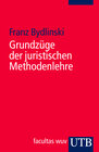 Buchcover Grundzüge der juristischen Methodenlehre