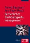 Buchcover Betriebliches Nachhaltigkeitsmanagement