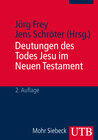 Buchcover Deutungen des Todes Jesu im Neuen Testament