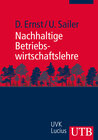 Buchcover Nachhaltige Betriebswirtschaftslehre