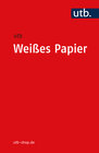 Buchcover UTB Weißes Papier